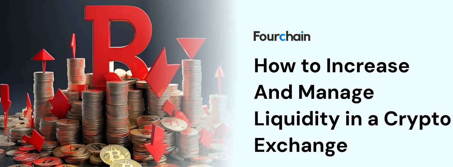 Liquidity management in crypto exchange