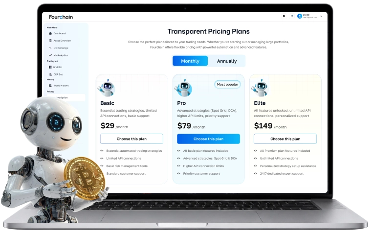 How We Built a Subscription-Based Crypto Trading Bot for Our Client