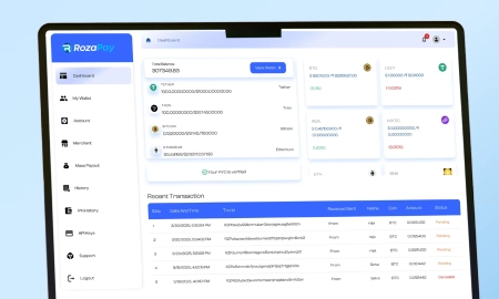 RozaPay-Crypto-Payment-Gateway