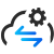 Connected 5+ Exchanges through APIs Icon
